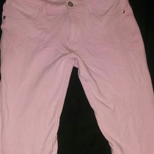 jw maxx baby pink,jeggings
